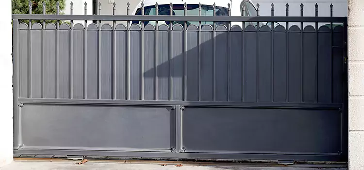Metal Driveway Gate Installation Los Gatos